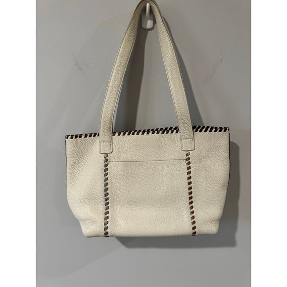 Brighton Pebbled Leather Small Tote Bag White – Shoulder Purse (Great Condition) - Picture 3 of 7